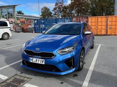 Blau Gebraucht 2020 Kia Ceed Sportswagon GT-Line Kombi | 16.899 € (Fairer Preis)