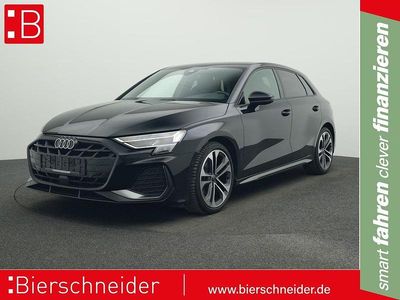 Brugt Audi A3 S-Line 150 HK (110 kW) 2024 Sort Sedan