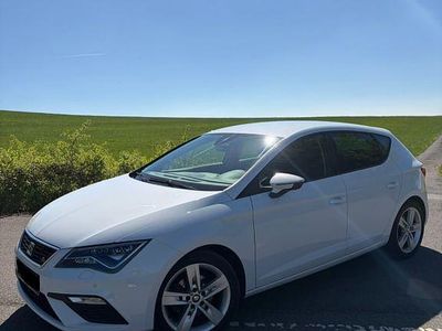 Usata Seat Leon FR 150 CV (110 kW) 2020 Bianco Berlina
