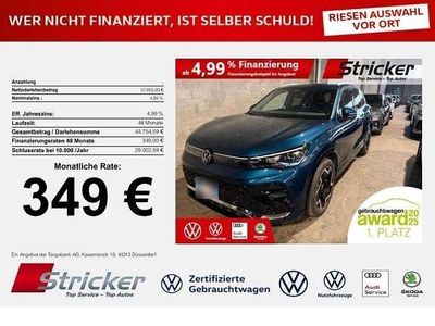 Gebraucht VW Tiguan R-line 150 PS (110 kW) 2025 Nightshade blue metallic (metallic) SUV