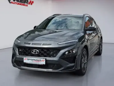 Gebraucht Hyundai Kona N Line 199 PS (146 kW) 2023 Grau SUV