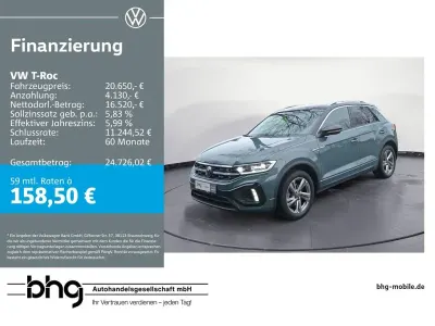 Occasion VW T-Roc R-line 110 ch (80 kW) 2023 Bleue SUV
