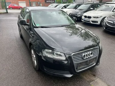 Gebraucht Audi A3 Attraction 125 PS (91 kW) 2009 Schwarz Kleinwagen