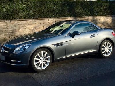 Usata Mercedes SLK350 306 CV (225 kW) 2015 Argento Cabrio
