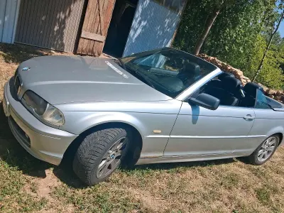 Gebraucht BMW 320 Cabriolet 170 PS (125 kW) 2001 Grau Cabrio