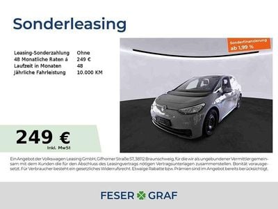 Mondsteingrau schwarz Gebraucht 2021 VW ID.3 Pro Kleinwagen | 19.280 € (Superpreis)