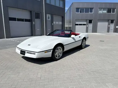Gebraucht Corvette C4 249 PS (183 kW) 1990 Weiß Cabrio