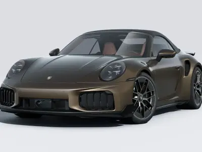 Nuova Porsche 992 711 CV (522 kW) 2026 Marrone Cabrio