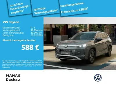 Gebraucht VW Tayron Elegance 204 PS (150 kW) 2026 Grau SUV
