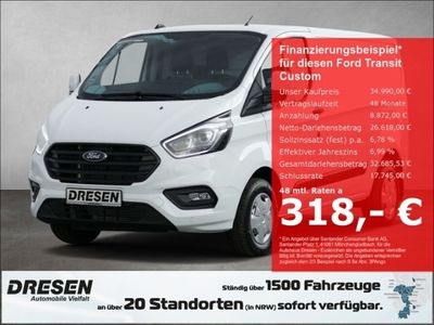 gebraucht Ford Transit Custom Kasten 280 L1 Trend 2.0 TDCi 130PS EU6d Klima/Tempomat