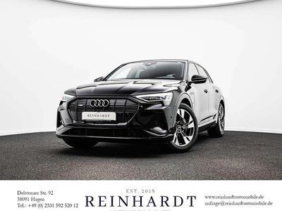 Mythosschwarz metallic Gebraucht 2023 Audi e-tron S-Line SUV | 40.500 € (Fairer Preis)