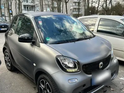 Używany Smart ForTwo Coupé Passion 70 KM (51 kW) 2015 Szary Coupe