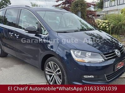 Gebraucht VW Sharan Match 150 PS (110 kW) 2012 Blau Van / Kleinbus