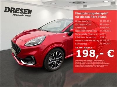 Usata Ford Puma ST-Line 155 CV (114 kW) 2024 Rosso SUV