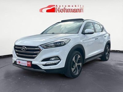 Second-hand Hyundai Tucson 177 CP (130 kW) 2018 Alb SUV
