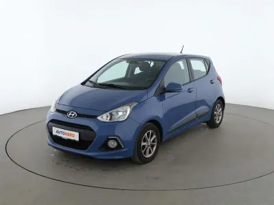 Gebraucht Hyundai i10 Style 87 PS (63 kW) 2016 Blau Kleinwagen