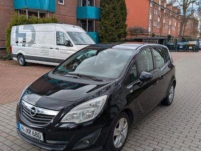 Gebraucht Opel Meriva Color Edition 101 PS (74 kW) 2011 Schwarz Van / Kleinbus