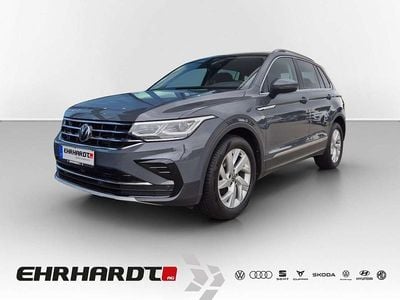 Grau Gebraucht 2021 VW Tiguan Elegance SUV | 27.490 € (Guter Preis)