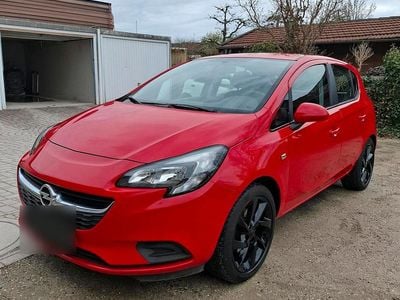 Gebraucht Opel Corsa 101 PS (74 kW) 2017 Rot Kleinwagen