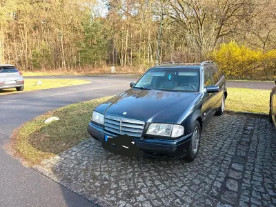 Brugt Mercedes C230 150 HK (110 kW) 1996 Blå Stationcar