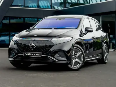 Gebraucht Mercedes EQS450+ AMG line 266 kW (362 PS) 2024 Schwarz SUV