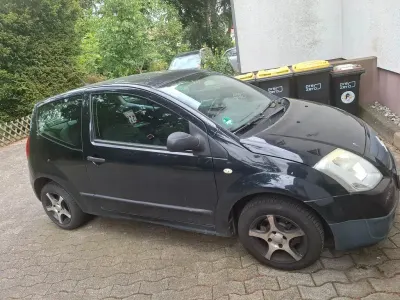 Gebraucht Citroën C2 Style 60 PS (44 kW) 2007 Schwarz Kleinwagen