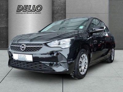 Gebraucht Opel Corsa Edition 75 PS (55 kW) 2022 Diamant schwarz/karbon schwarz Kleinwagen