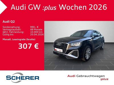 Gebraucht Audi Q2 S-Line 150 PS (110 kW) 2025 Mythosschwarz metallic SUV