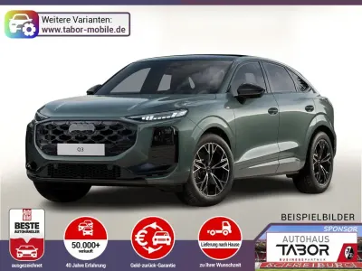 Neu Audi Q3 Sportback Sport 150 PS (110 kW) 2026 Salbeigrün metallic SUV