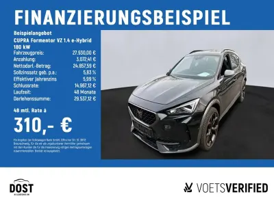 Gebraucht Cupra Formentor VZ 245 PS (180 kW) 2023 Schwarz SUV