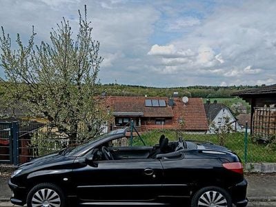 Usata Peugeot 206 136 CV (100 kW) 2003 Nero Cabrio