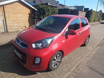 Gebraucht Kia Picanto DREAM-TEAM Edition 86 PS (63 kW) 2016 Rot Kleinwagen