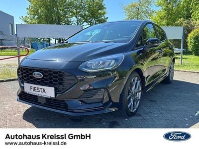 Gebraucht Ford Fiesta ST-Line X 101 PS (74 kW) 2023 Obsidianschwarz metallic Kleinwagen