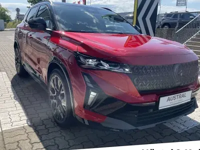 Neu Renault Austral Esprit Alpine 148 PS (108 kW) 2025 Dezirrot mit dach in black pearlschwarz (rot) SUV