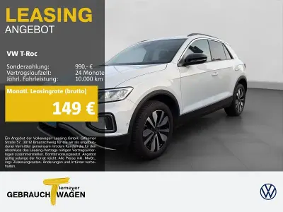 Gebraucht VW T-Roc Goal 116 PS (85 kW) 2025 Weiß SUV