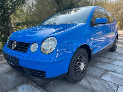 Gebraucht VW Polo 65 PS (47 kW) 2002 Blau Coupé