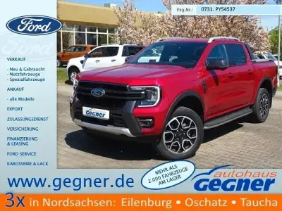 Używany Ford Ranger Wildtrack 241 KM (177 kW) 2023 Czerwony Pickup
