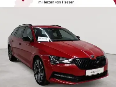 Gebraucht Skoda Superb SportLine 150 PS (110 kW) 2021 Velvetrot premium metallic Kombi