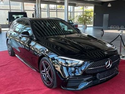 Gebraucht Mercedes C300 AMG line 258 PS (189 kW) 2023 Ung. schwarz  unilack Kombi
