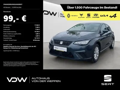 Gebraucht Seat Ibiza Style 116 PS (85 kW) 2024 Magnetic tech (grau) Kleinwagen