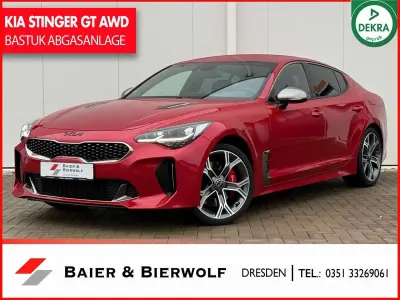 Brugt Kia Stinger GT 370 HK (272 kW) 2017 Rød Hatchback
