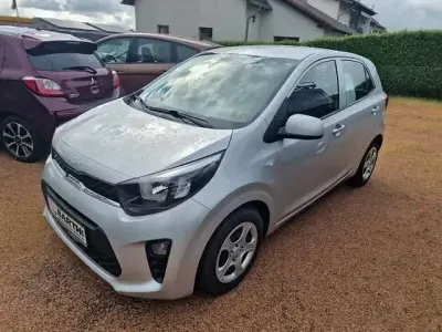 Gebraucht Kia Picanto Edition 7 67 PS (49 kW) 2021 (kcs) sparklingsilber met. (metallic) Kleinwagen