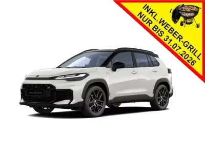 Neu Toyota Corolla Cross Premium 179 PS (131 kW) 2026 Weiss SUV