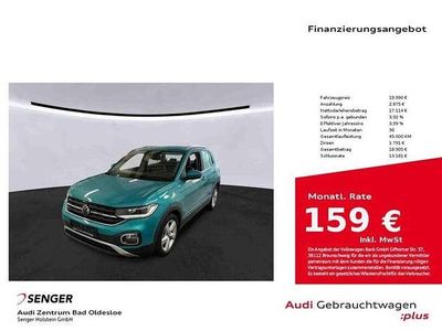 Gebraucht VW T-Cross Style 110 PS (80 kW) 2022 Blau SUV