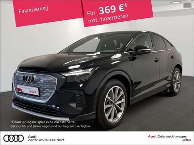 Begagnad Audi Q4 Sportback e-tron S-Line 219 kW (299 HK) 2022 Svart SUV