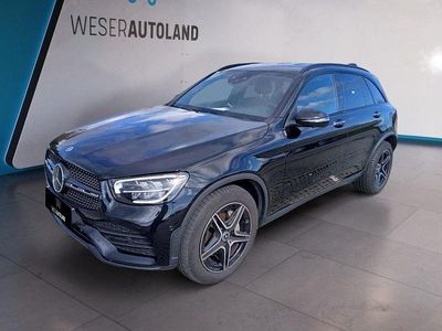 Gebraucht Mercedes GLC400d AMG line 330 PS (242 kW) 2021 Schwarz  unilack SUV
