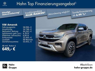 gebraucht VW Amarok Style DC 177 kW 3.0 TDI 10-Gang Automatik