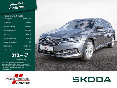Occasion Skoda Superb LAURIN & KLEMENT 200 PK (147 kW) 2023 Grijs Stationwagen