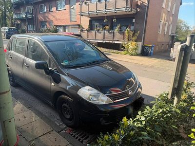 Usata Nissan Tiida 110 CV (80 kW) 2008 Nero Utilitaria