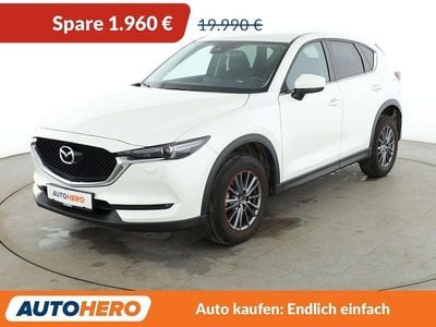 Gebraucht Mazda CX-5 Exclusive-Line 165 PS (121 kW) 2017 Weiß SUV